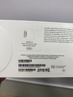 Iwatch series 6 / 40 mm / Cel