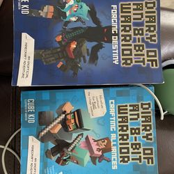 Diary of an 8-Bit Warrior Books 2 books pick up Coral Springs 33071