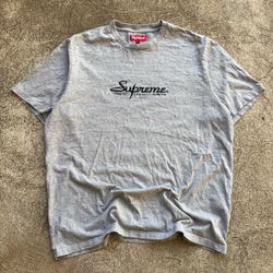 Supreme Contact Short-Sleeve Top 'Heather Grey' Mens XL