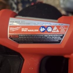 23 Gauge Pin Nailer 170 With M12 Battery