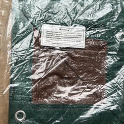 Tarpaulin Polyethylene  8ft X 10ft(New)