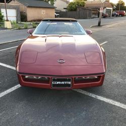 1986 CHEVROLET CORVETTE CONVERTIBLE