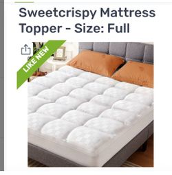 Memory Foam Mattress Topper Full