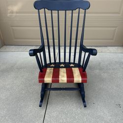 Patriotic Rocking Chair