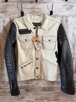 Harley-Davidson Mixed Media Moto Jacket