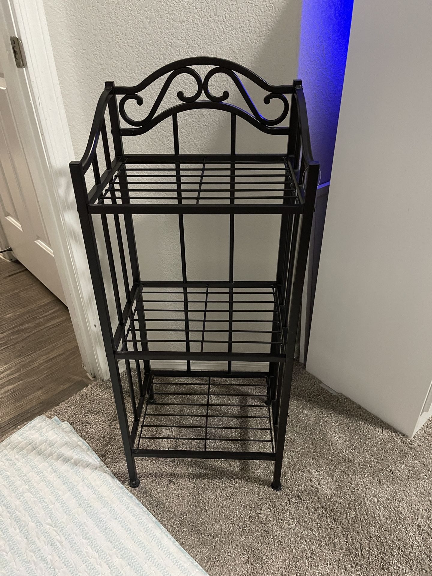 Bronze Color Metal Storage Rack