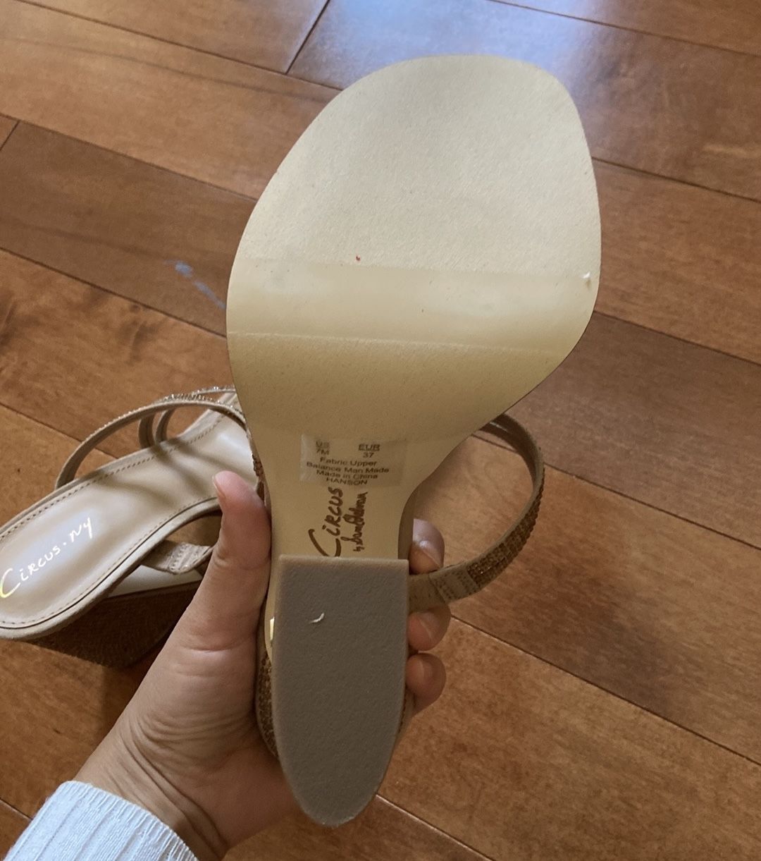 Circus by Sam Edelman sparkly mule. 7