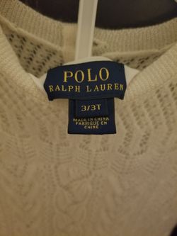 Ralph Lauren cashmere sweater 3T