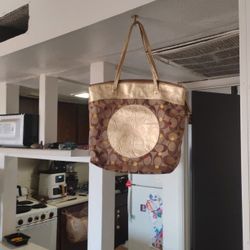 Coach Tote Signature Laura Secret Admirer RARE