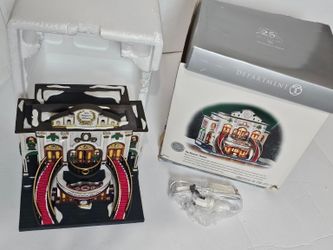 Vintage Dept 56 The Majestic Theater Christmas in the City Limited Edition Box