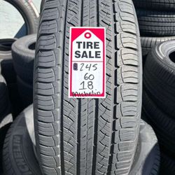 245-60-18 Michelin Latitude Full Used Tire Set $250 Free Mounting And Balancing