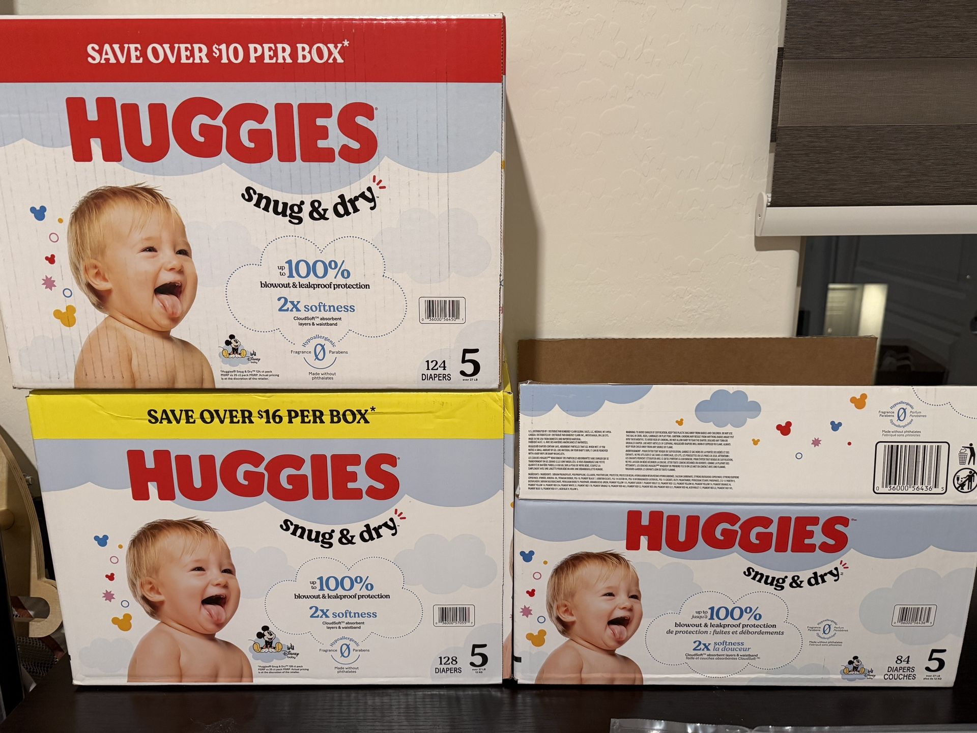 Huggies Diapers Size 5 Snug And Dry
