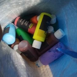Bag Of Acrylic Paint 