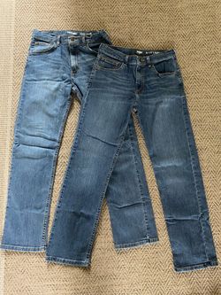 Boys Size 16 Reg Wrangler Classic Straight Leg