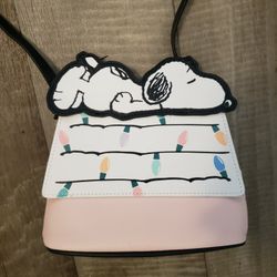 Peanuts Snoopy Holiday Crossbody Bag