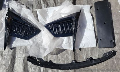 💝 For Lexus IS300 IS350 F-Sport 21-2023 Front Bumper Lower Grille Fog Light Cover