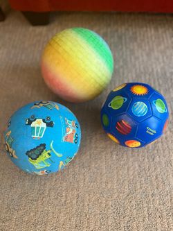 Kids’ Play Balls – Set of 3