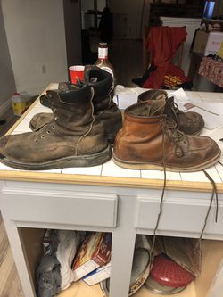 Red wing boots size 12D