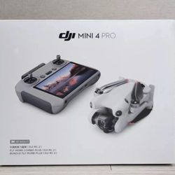 
DJI Mini 4 Pro Drone Fly More Combo Plus (DJI RC 2) - Like New - Full Kit w/ Case