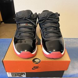 Air Jordan Retro 11 Low (Bred) Size 12 Great Condition 