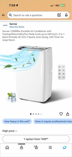 12000Btu Portable Air Conditioner