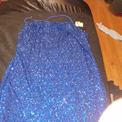 Sequim Blue Dress
