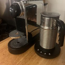 Nespresso Machine And Frother