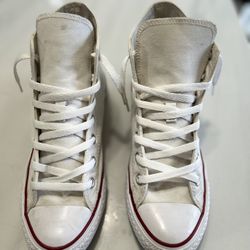 Women’s White Converse