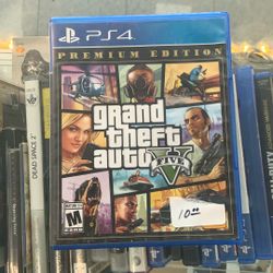 GTA V Premium Edition On The PS4