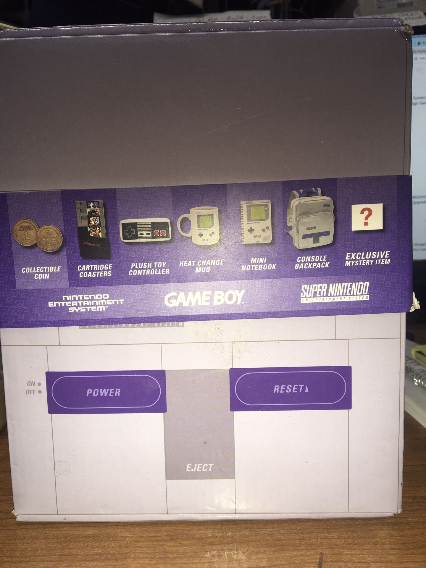 GameBoy Super Nintendo  Entertainment System Collectible Items 
