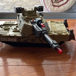 Military Tank And Car