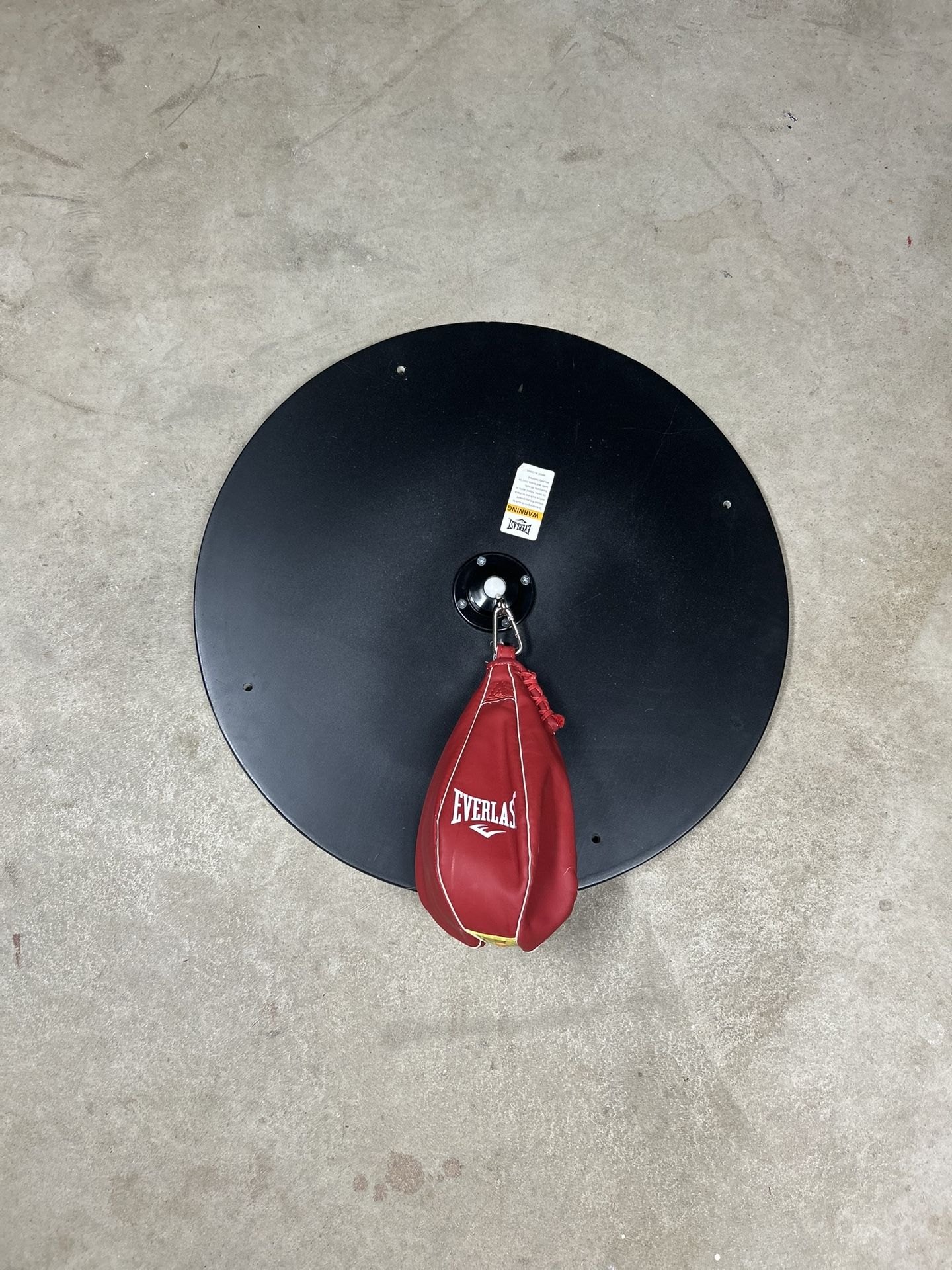 Red Everlast Speed Bag