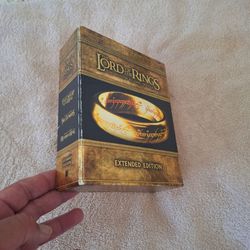 Lord of the Rings extended edition trilogy