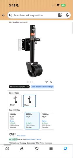 2000lbs Trailer Jack