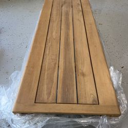 Outdoor Teak Sofa and Table/Bench
