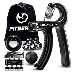 Brandnew Grip Strengthener Forearm Strengthener Hand Grips Strengthener Kit - 5 Pack Adjustable Resistance