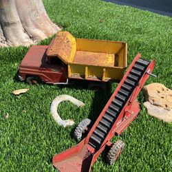 Tonka Truck And Sand loader Toy