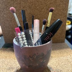 Makeup/Pencil Holders Hand painted !!
