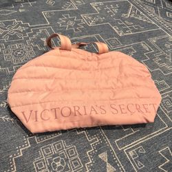 Victoria's Secret Pink Quilted Tote Bag