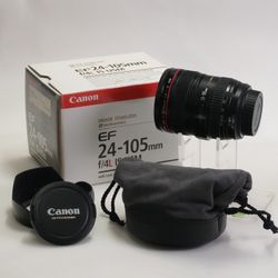 Canon EF 24-105mm f/4 L IS USM Auto Lens