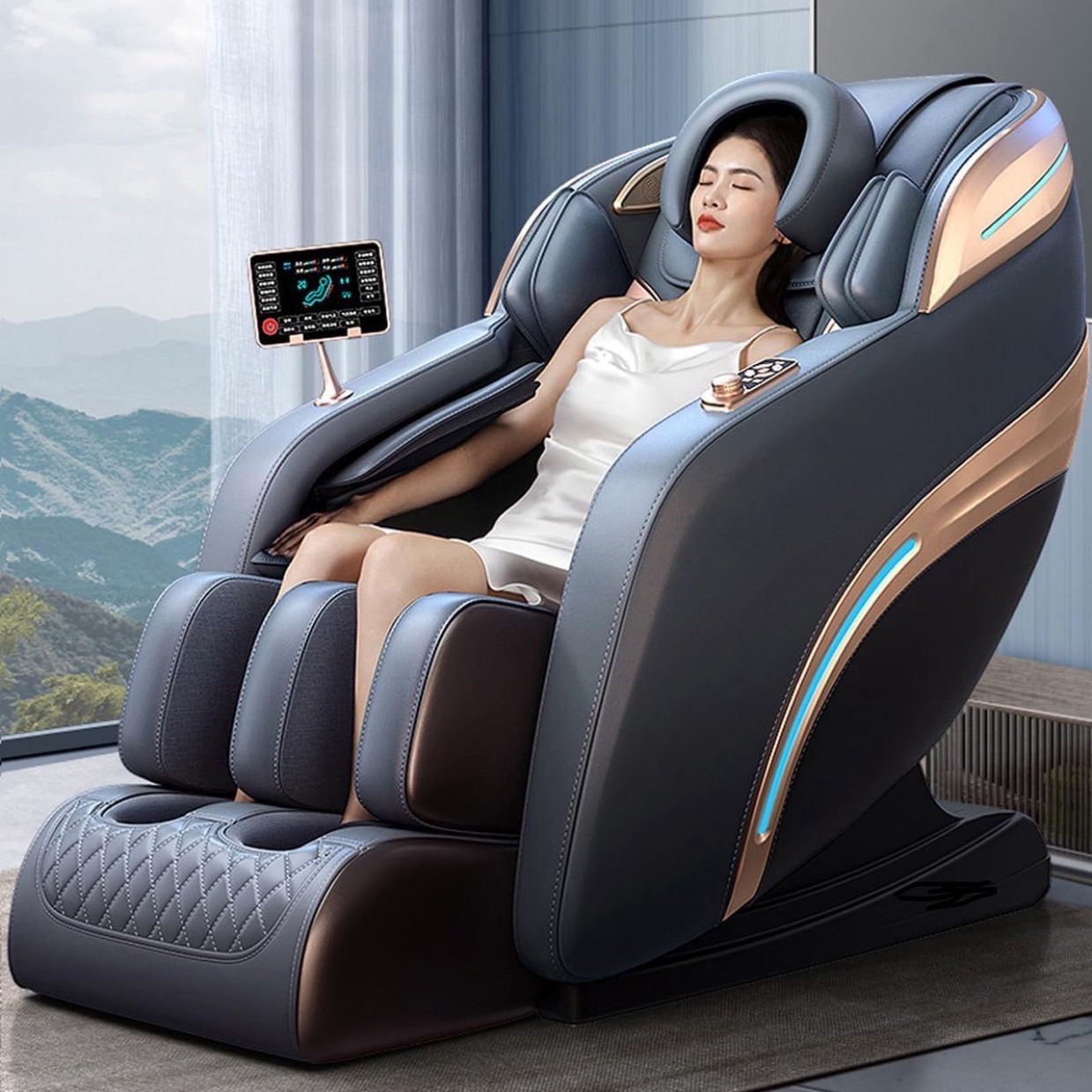 Black 3D Massage Chair (Brand New)