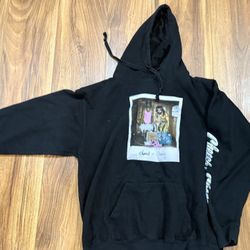 CHEECH & CHONG LONG SLEEVE CREW NECK HOODIE L ORIGINAL WRITTNG