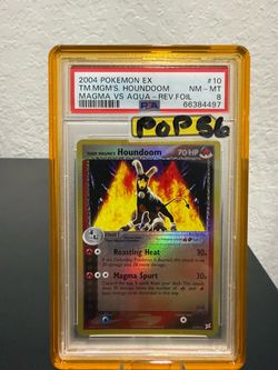 Team magmas Houndoom PSA 8