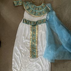 Egyptian Cleopatra Costume Halloween 8/10 Youth