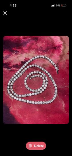 Moissanite Tennis Chain