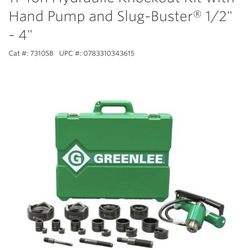 Greenlee Hydraulic Hole Puncher 7310SB