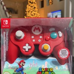Nintendo Switch Super Mario Wired Fight Pad Pro