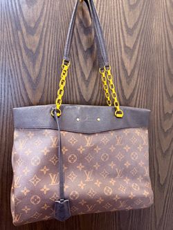Louis Vuitton Monogram Pallas Purse with gold hardware
