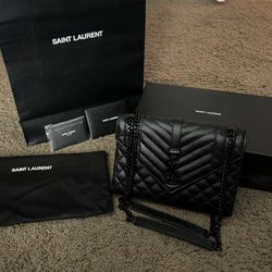 YSL Medium Monogram Satchel