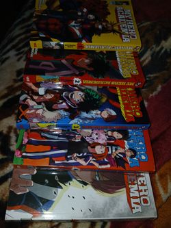 First 5 My Hero Academic Manga (english)